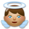 Baby Angel - Medium emoji on LG